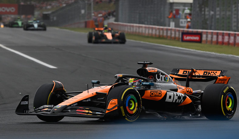 Oscar Piastri de McLaren en el Gran Premio de Hungría