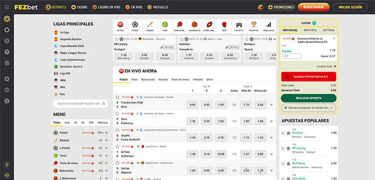 FezBet apuestas deportivas