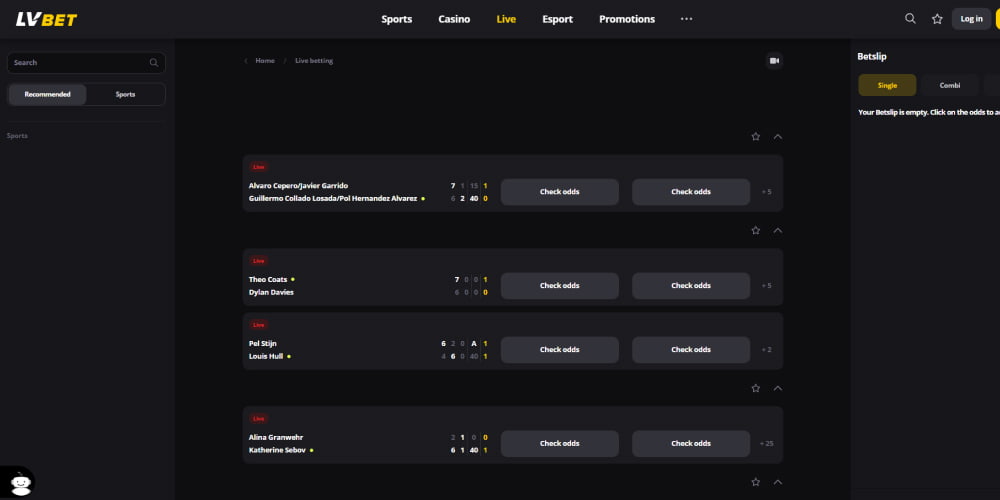LVBET en vivo