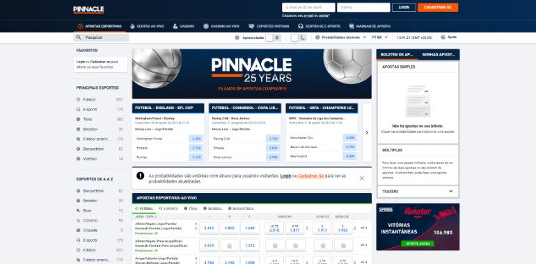 Pinnacle apuestas deportivas