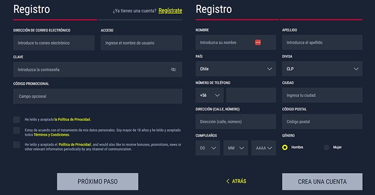 Rabona registro