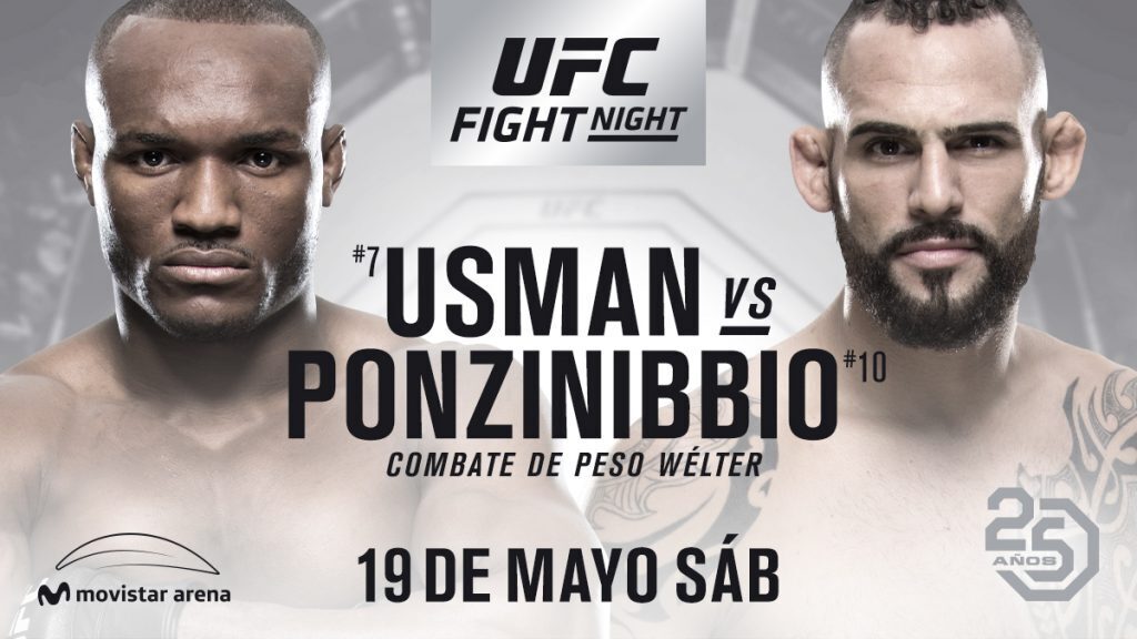 UFC en Chile este Sábado 19 de Mayo